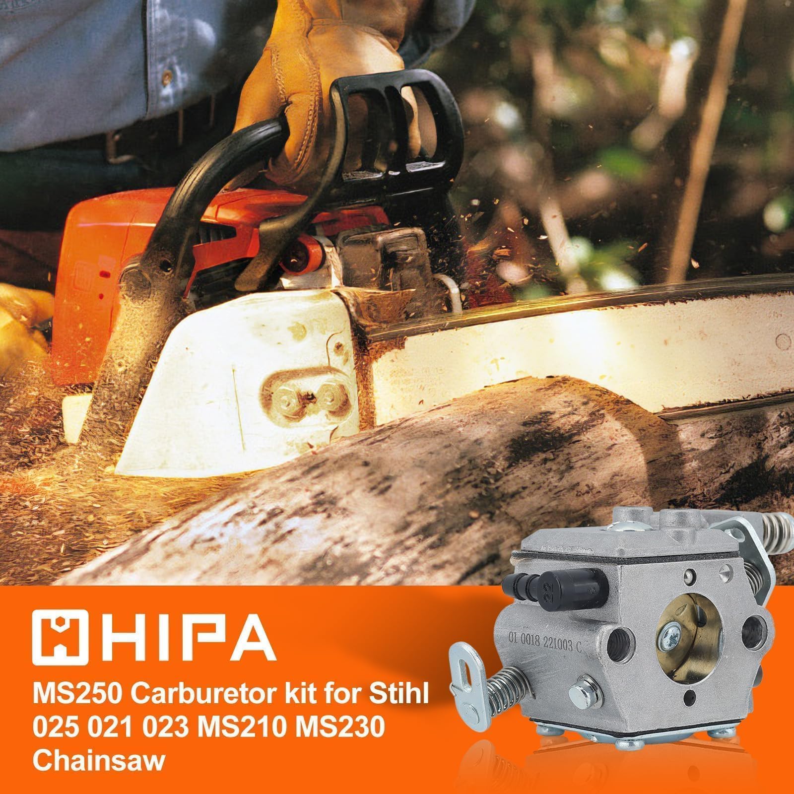 Amazon.com: Hipa MS250 Carburetor for Stihl MS 250 MS210 MS 210